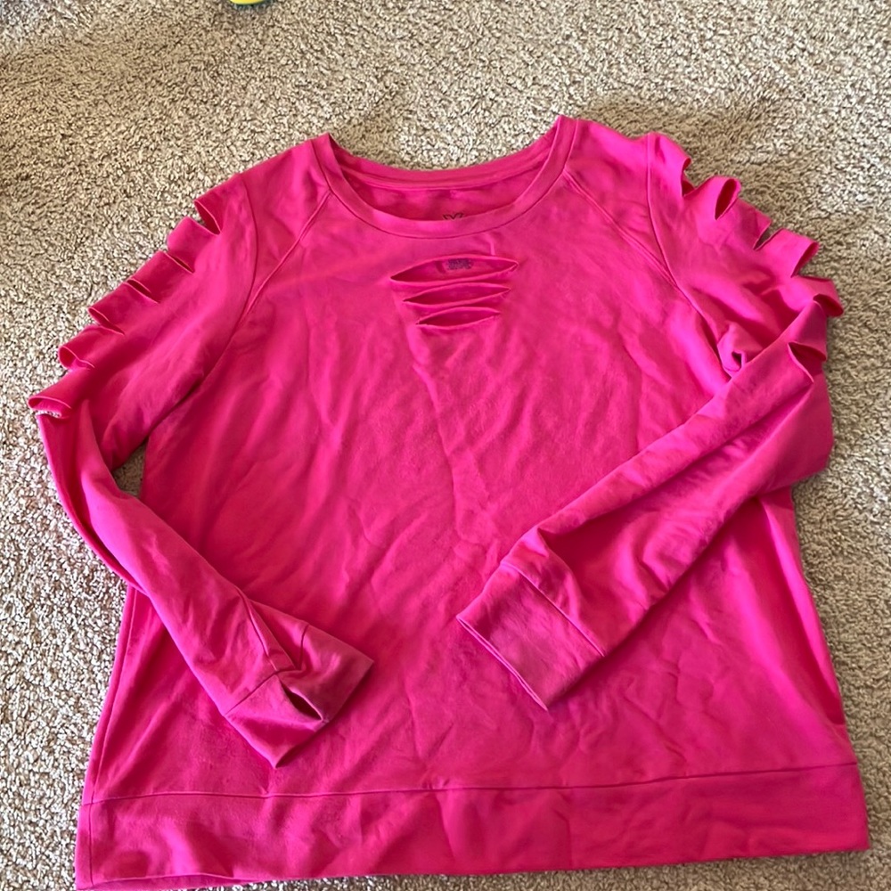 Slashed Sweatshirt
